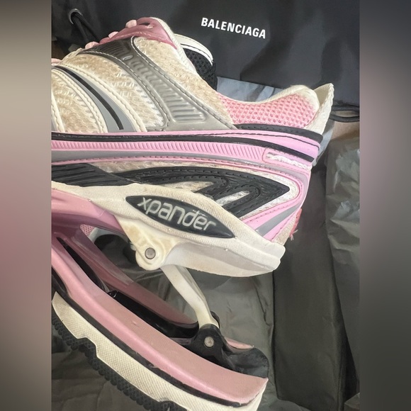 BALENCIAGA X-Pander Sneaker Pink/Silver/Black/White size 37 - Picture 4 of 6
